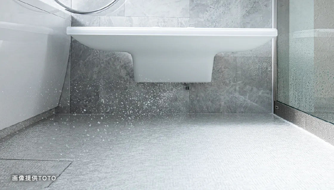 床ワイパー洗浄 （きれい除菌水）（★）