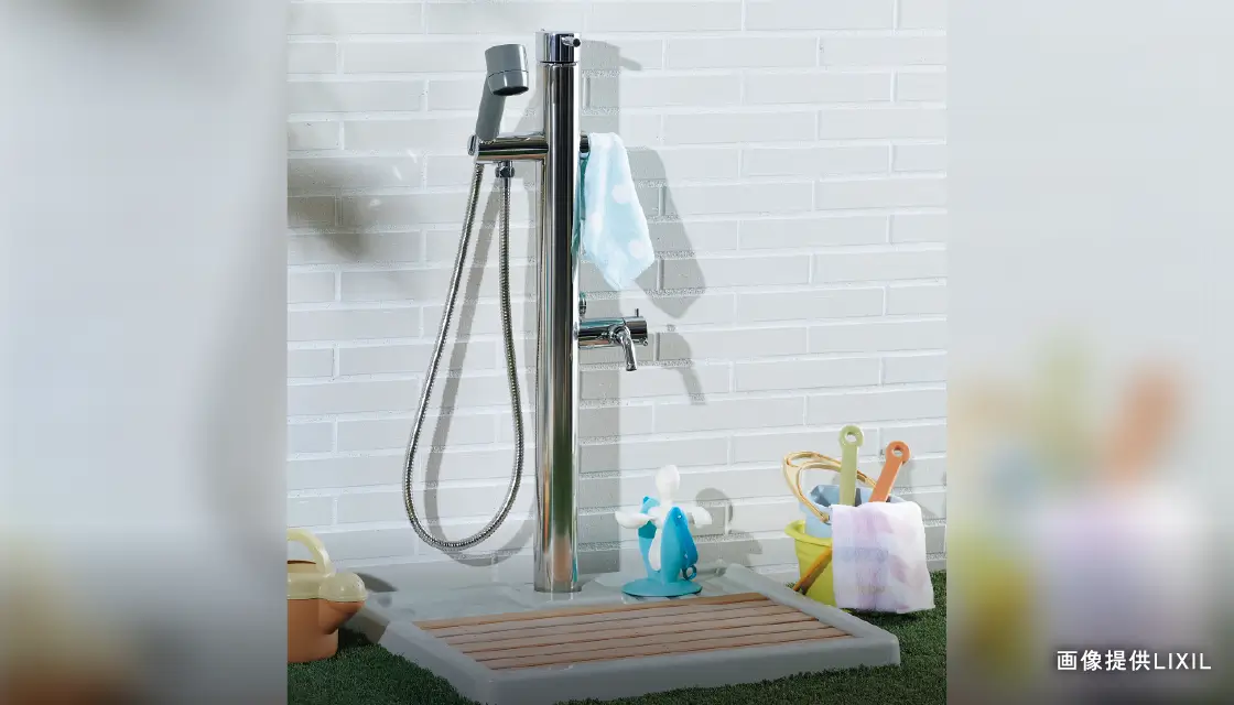 LIXIL「シャワー付水栓柱」